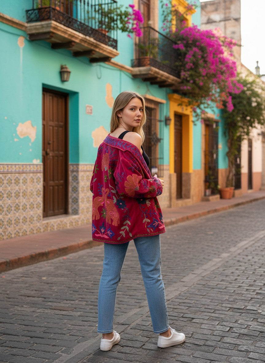 Chaqueta Roja Elefante
