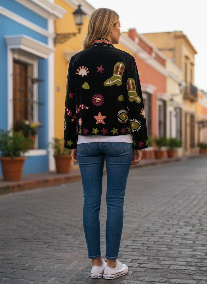 Chaqueta Obscura Serpiente