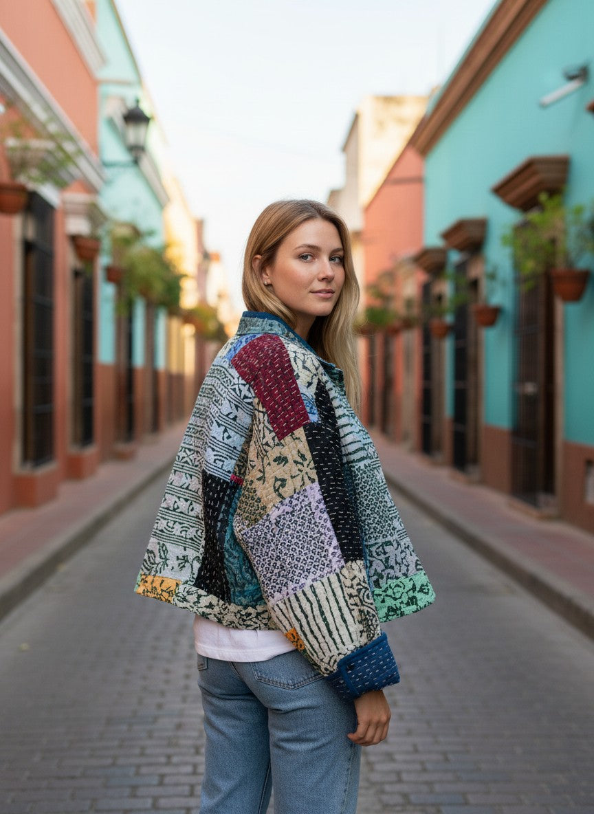 Chaqueta Cuadrados