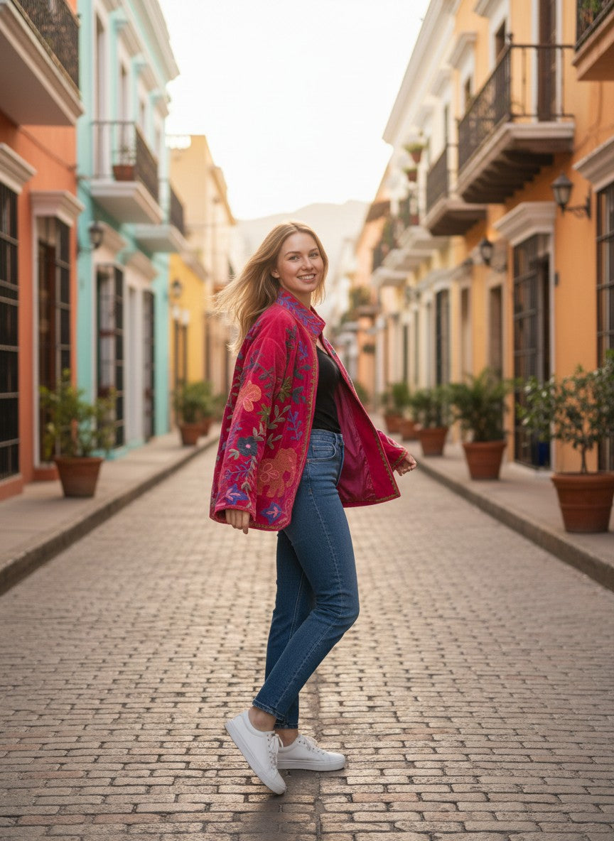 Chaqueta Roja Elefante