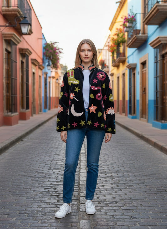 Chaqueta Obscura Serpiente