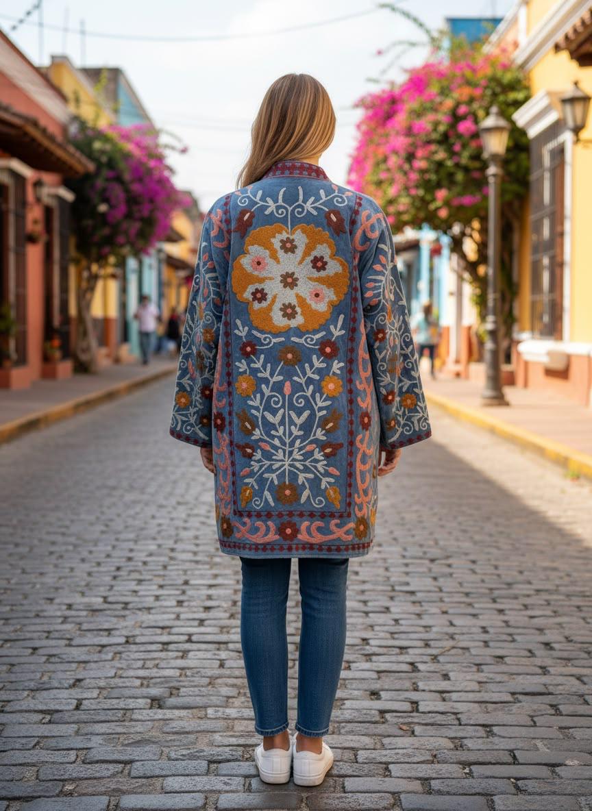 Chaqueta Larga Ishani