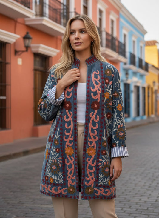 Chaqueta Larga Ishani